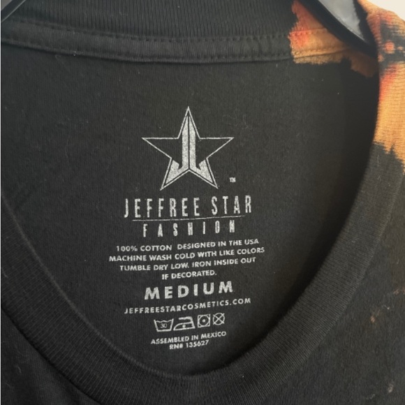 Jeffree Star Cosmetics 2020 Sold Out Mystery Cosmetics Box Halloween Shirt M - Picture 2 of 3